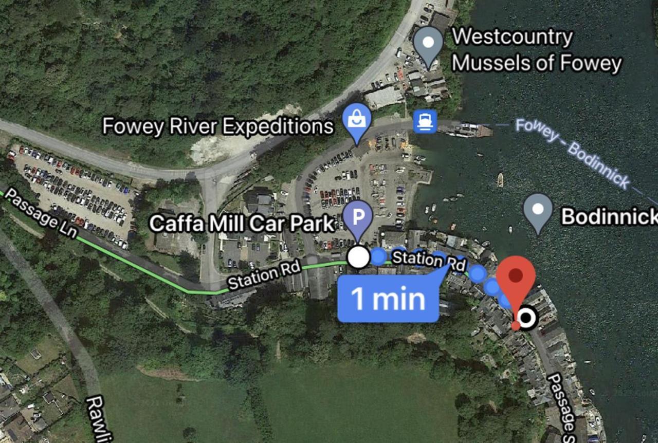 The Slipway Fowey Harbour Parking 1 Min & Garden Villa Exteriör bild
