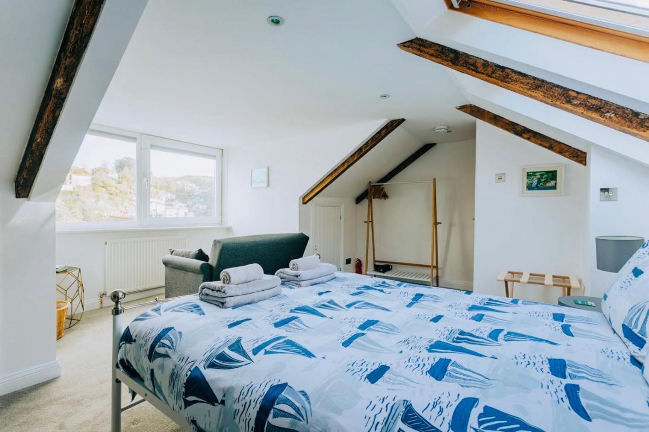 The Slipway Fowey Harbour Parking 1 Min & Garden Villa Exteriör bild